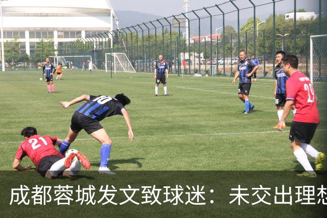 成都蓉城发文致球迷：未交出理想答卷深表歉意，俱乐部深刻反思